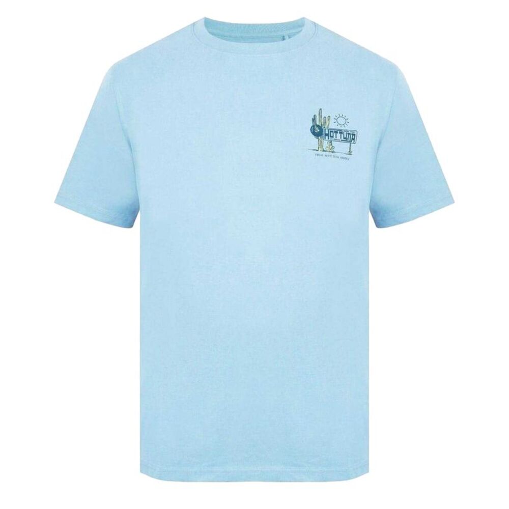 Hot Tuna Mens T-Shirt / Aqua Blue